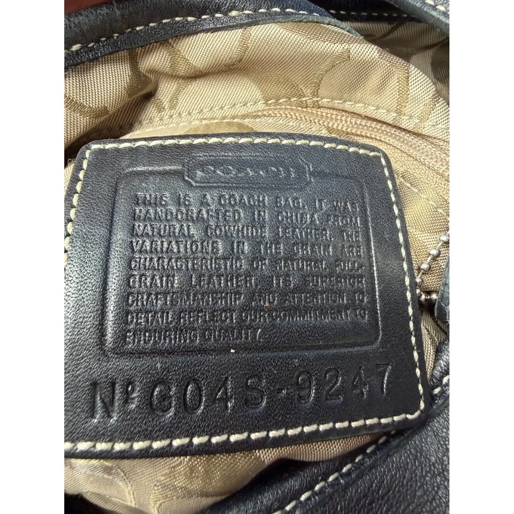 Coach Soho Buckle Flap Bag Small Black Leather 9247 • Silver Hardware Y2K Retro